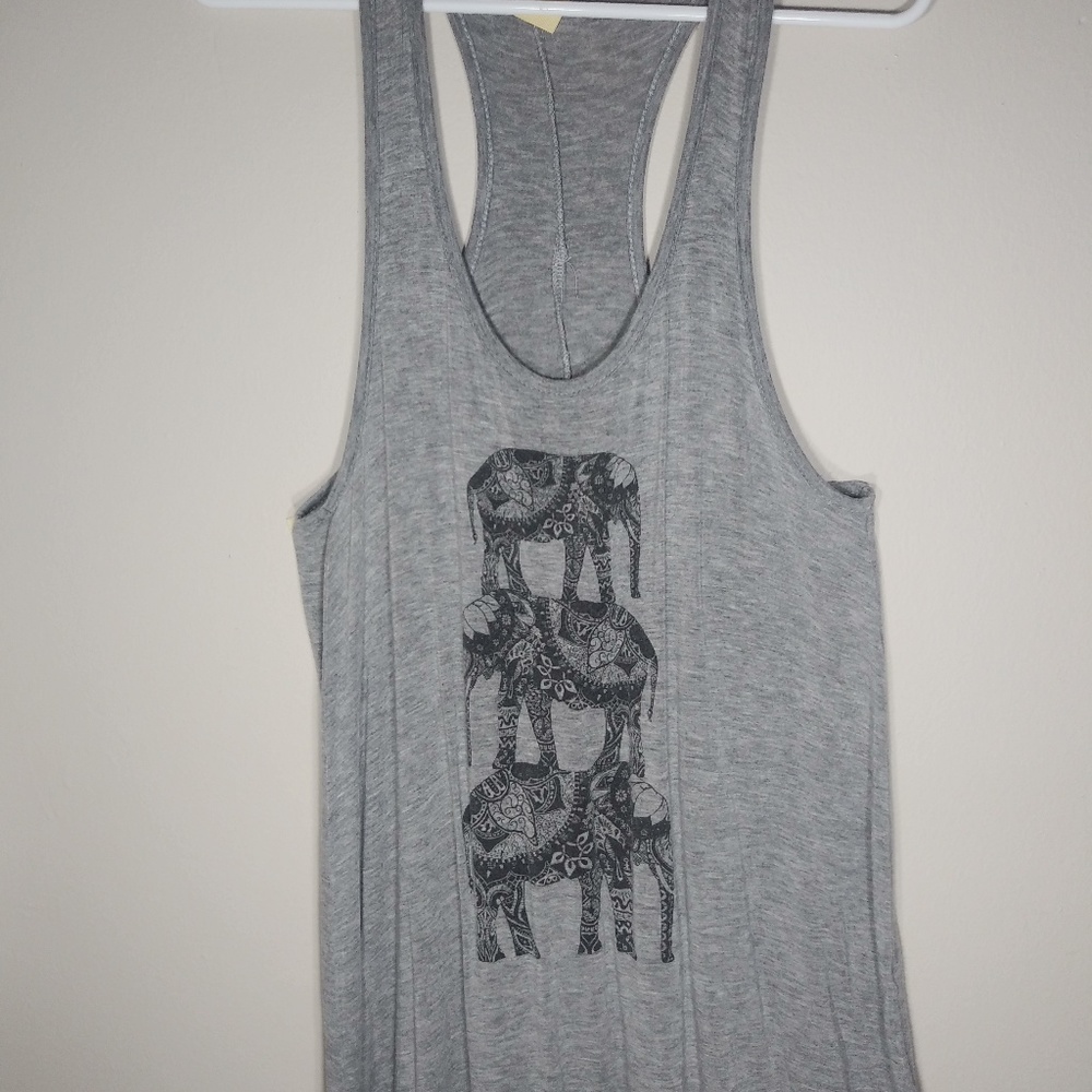 Enough About Me racerback tank top - Large